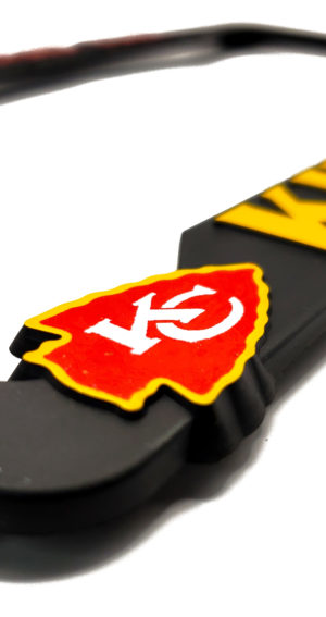Kansas City Chiefs “Defend the Kingdom” License Plate Frame