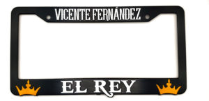 Vicenete Fernandez “El Rey” License Plate Frame