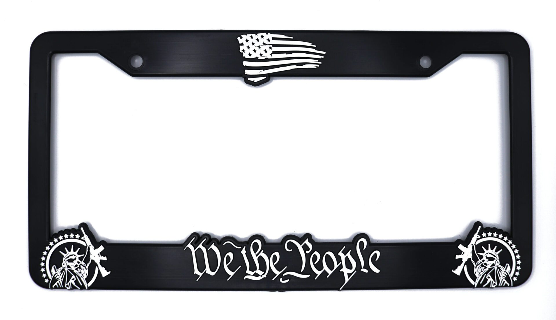 We The People for America License Plate Frame